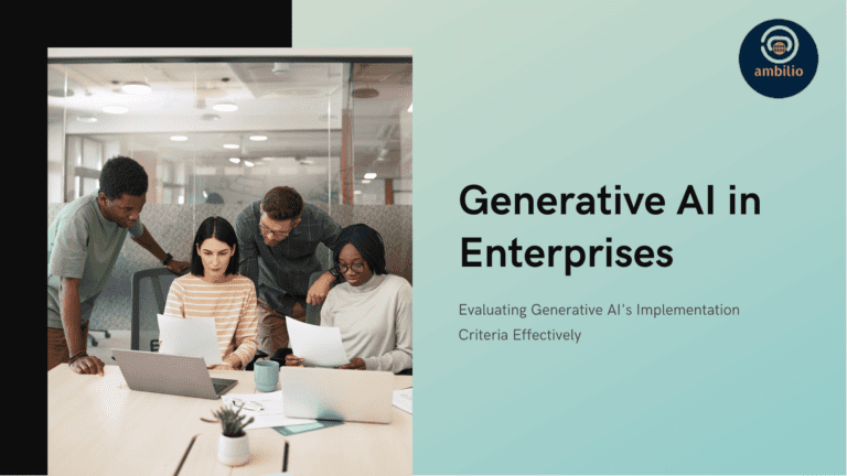 Evaluation Criteria for Implementing Generative AI in Enterprises