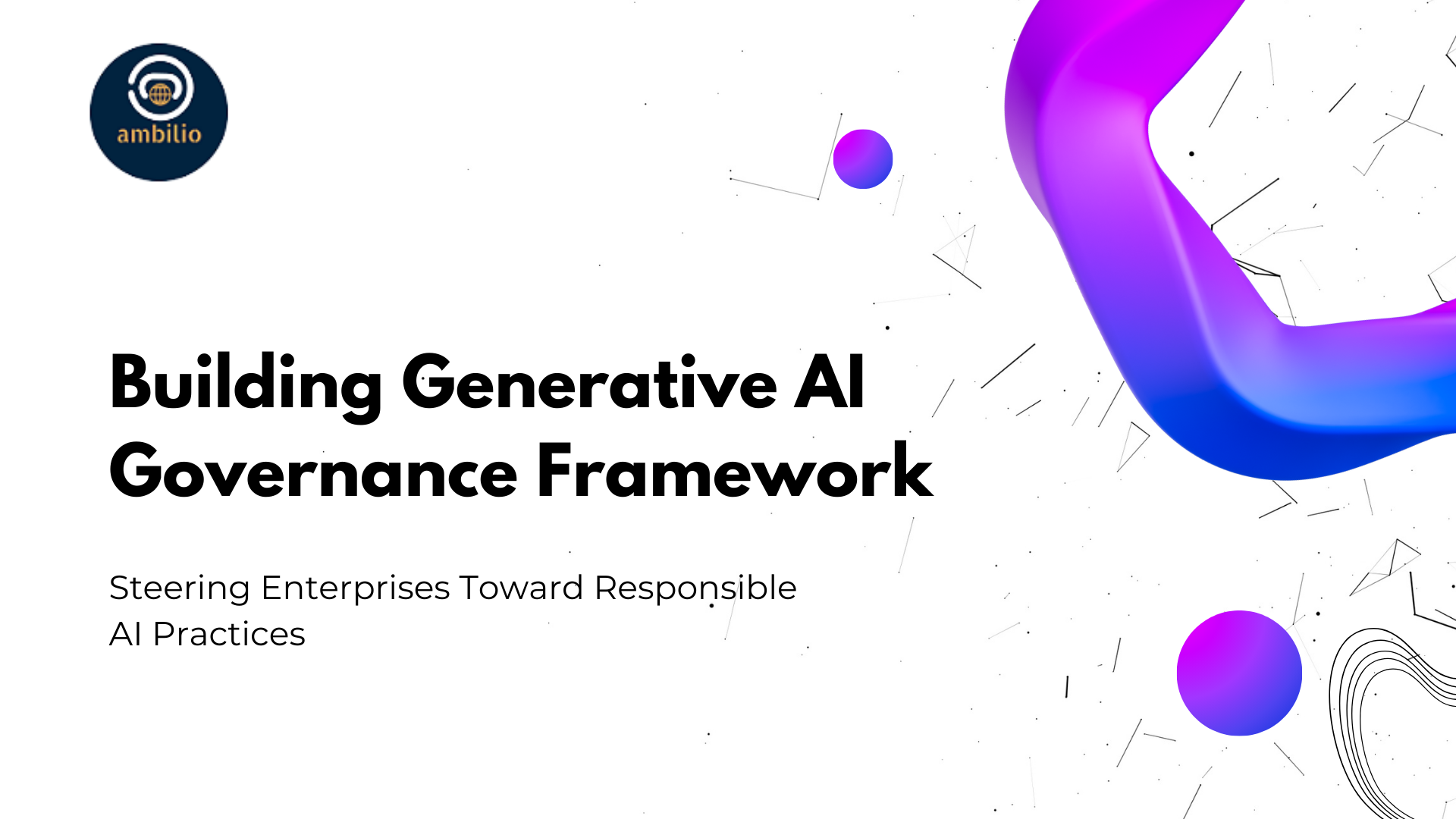 Generative AI Governance Framework