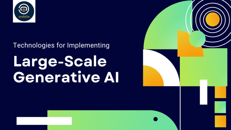 Large-scale generative AI