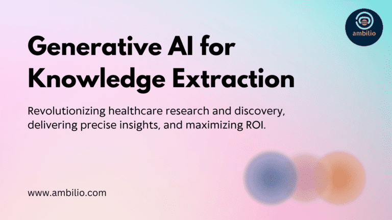 Generative AI for Scientific Knowledge Extraction