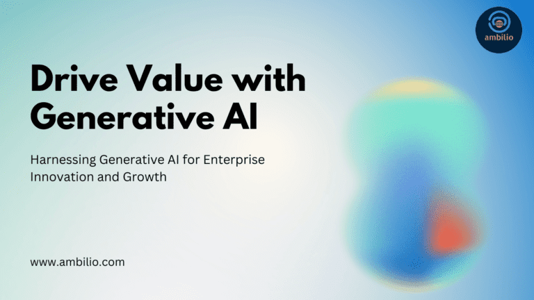 Drive Value with Generative AI