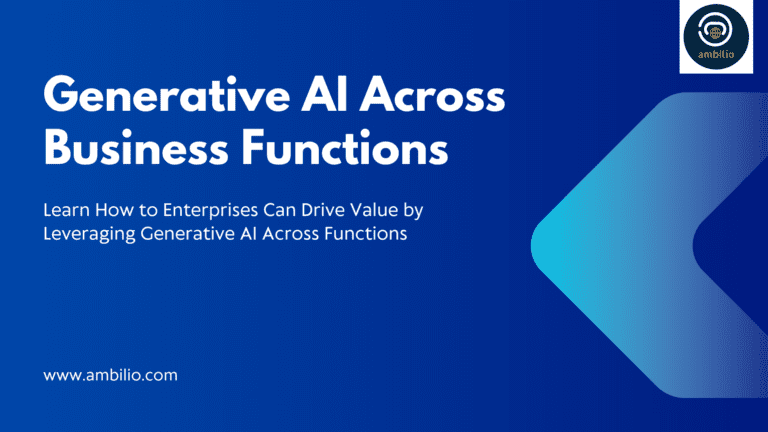 Enterprise Adoption of Generative AI Across Business Functions