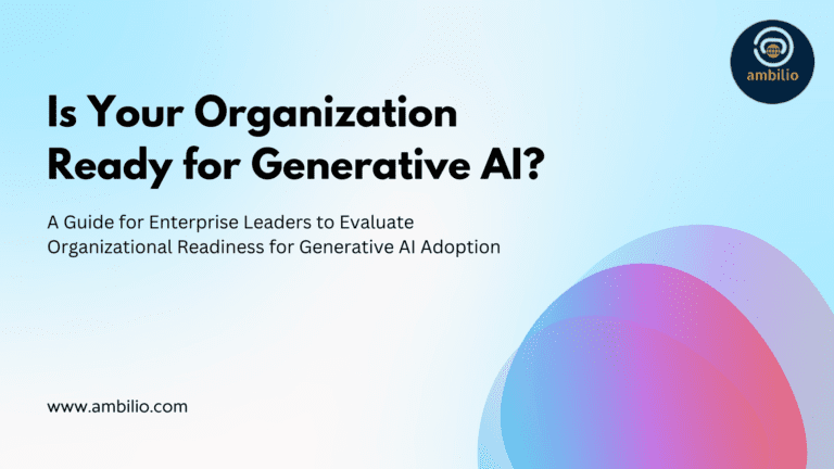 Organizational Readiness for Generative AI Adoption