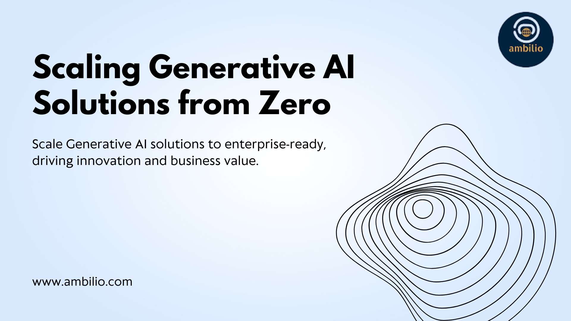 Scaling Generative AI Solutions