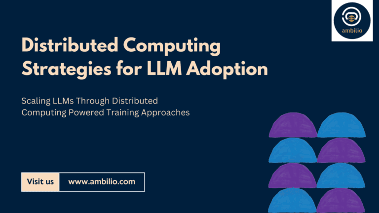 Distributed Computing Strategies to Accelerate LLM Adoption