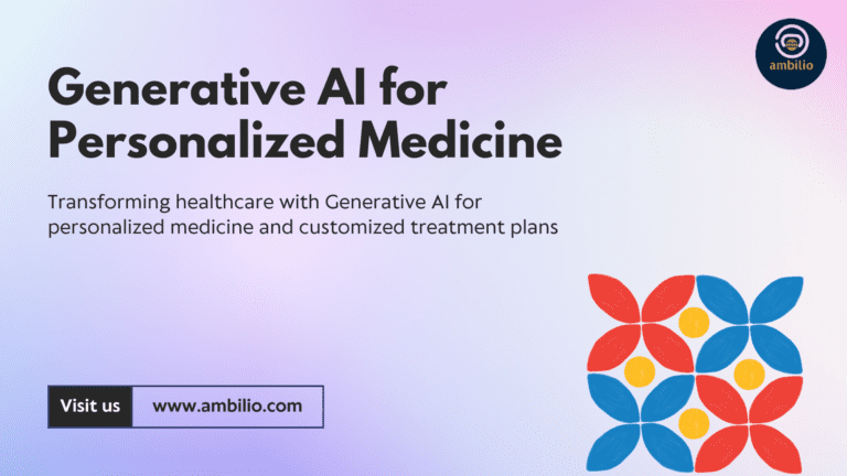 Generative AI for Personalized Medicine