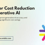 Using RAG for Cost Reduction in Generative AI Applications