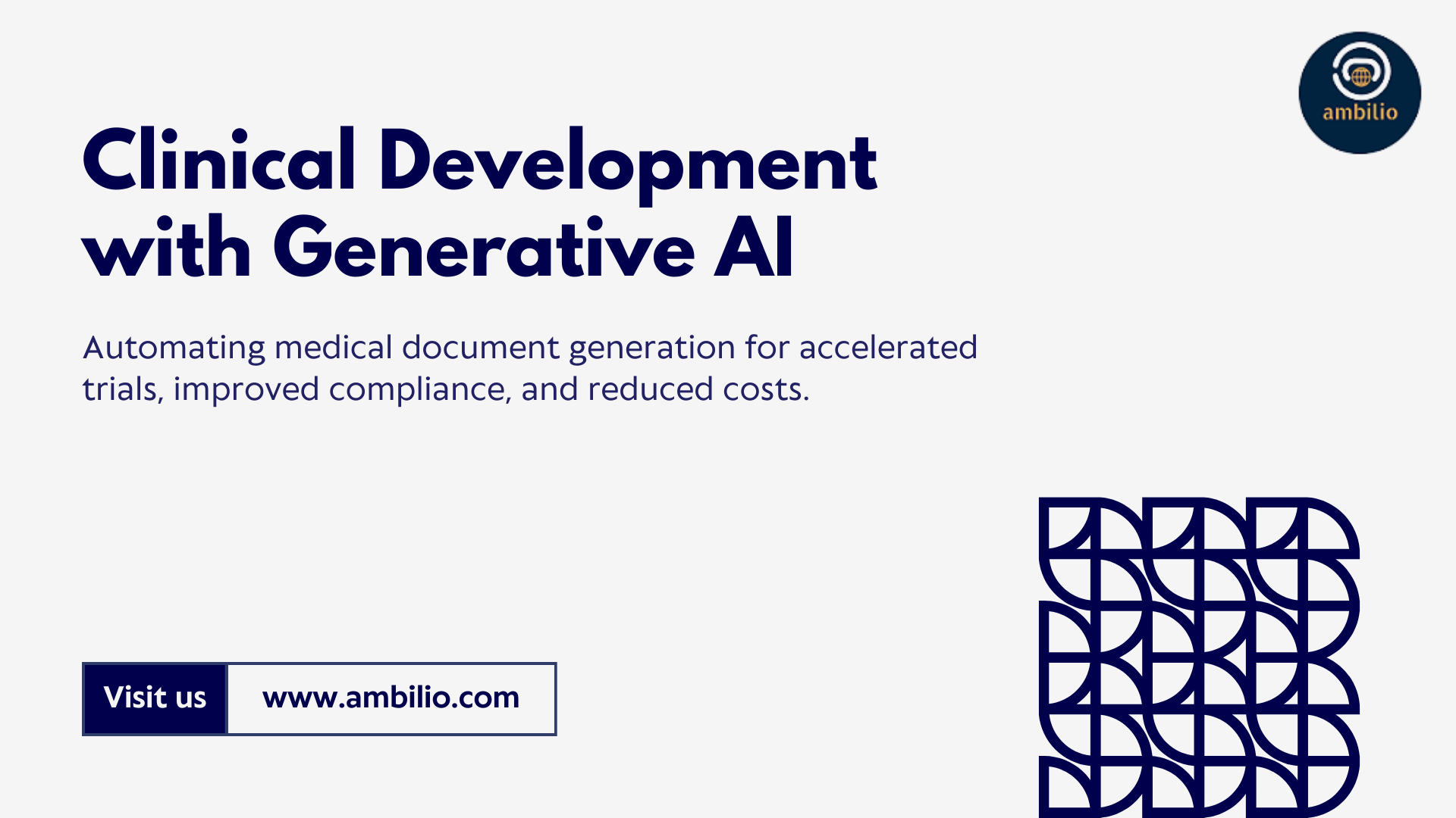 Clinical Development with Generative AI