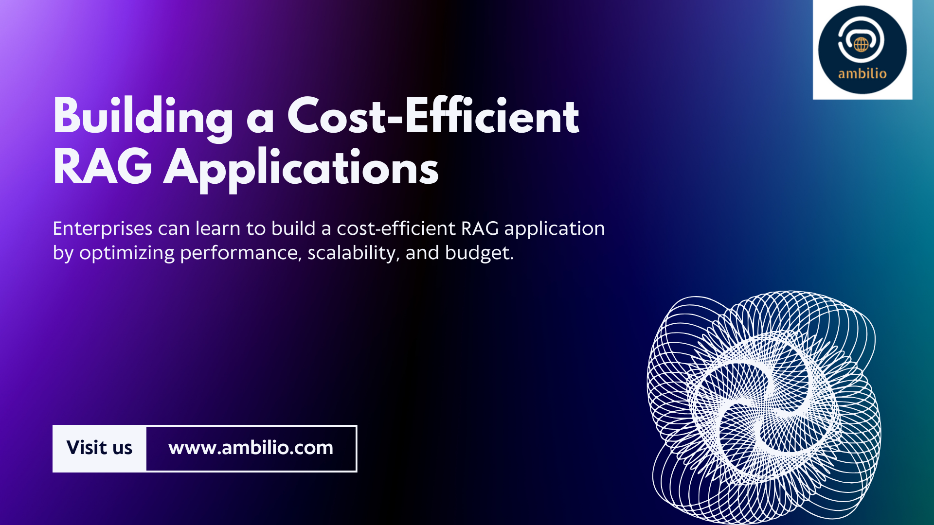 Building a Cost-Efficient RAG Applications