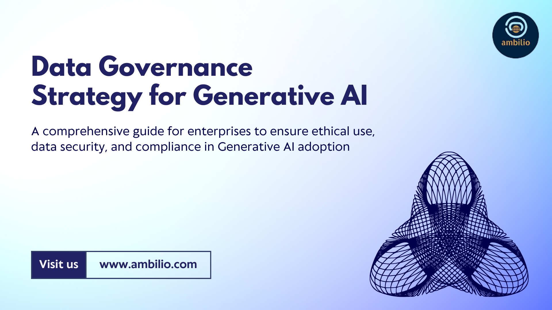 Data Governance Strategy for Generative AI