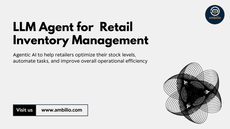 LLM Agent for Retail Inventory Management