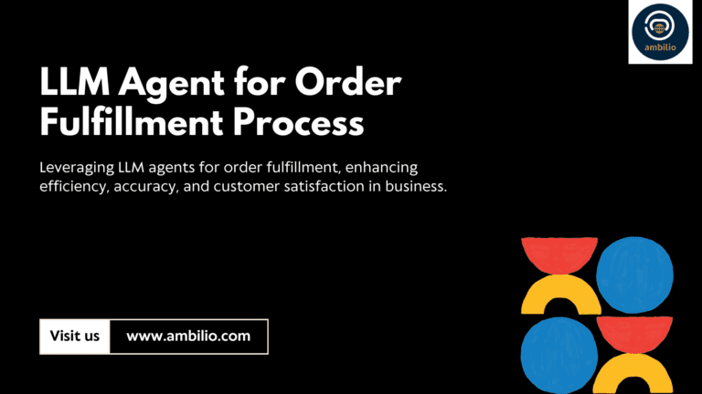 LLM Agent for Order Fulfillment