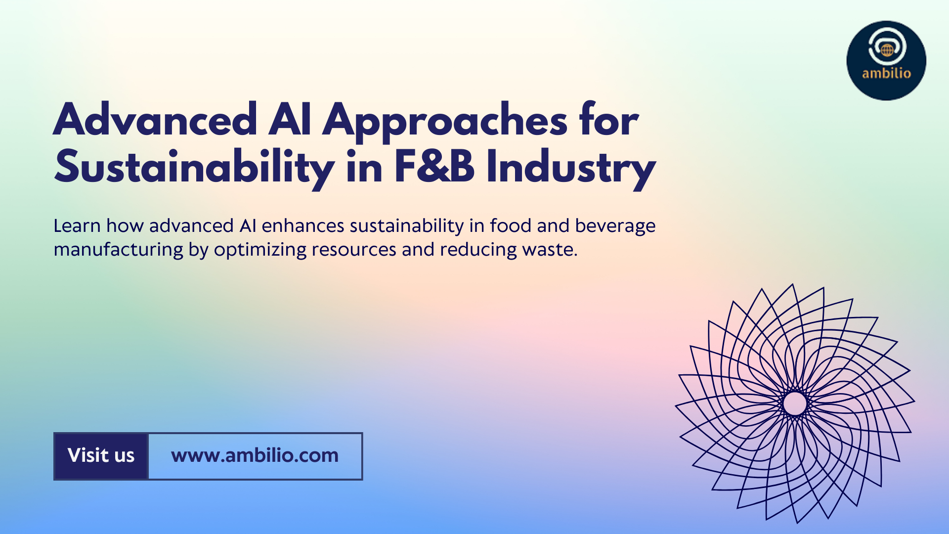 Leverage Advanced AI to Enhance Sustainability Initiatives