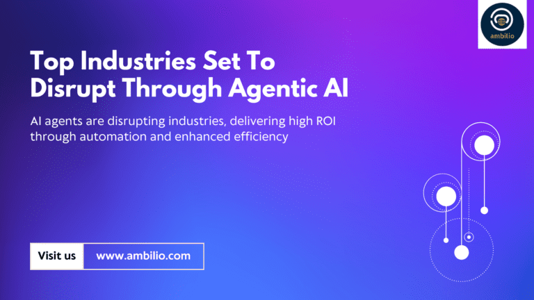 Top Industries Set To Transform with Agentic AI and AI Agents