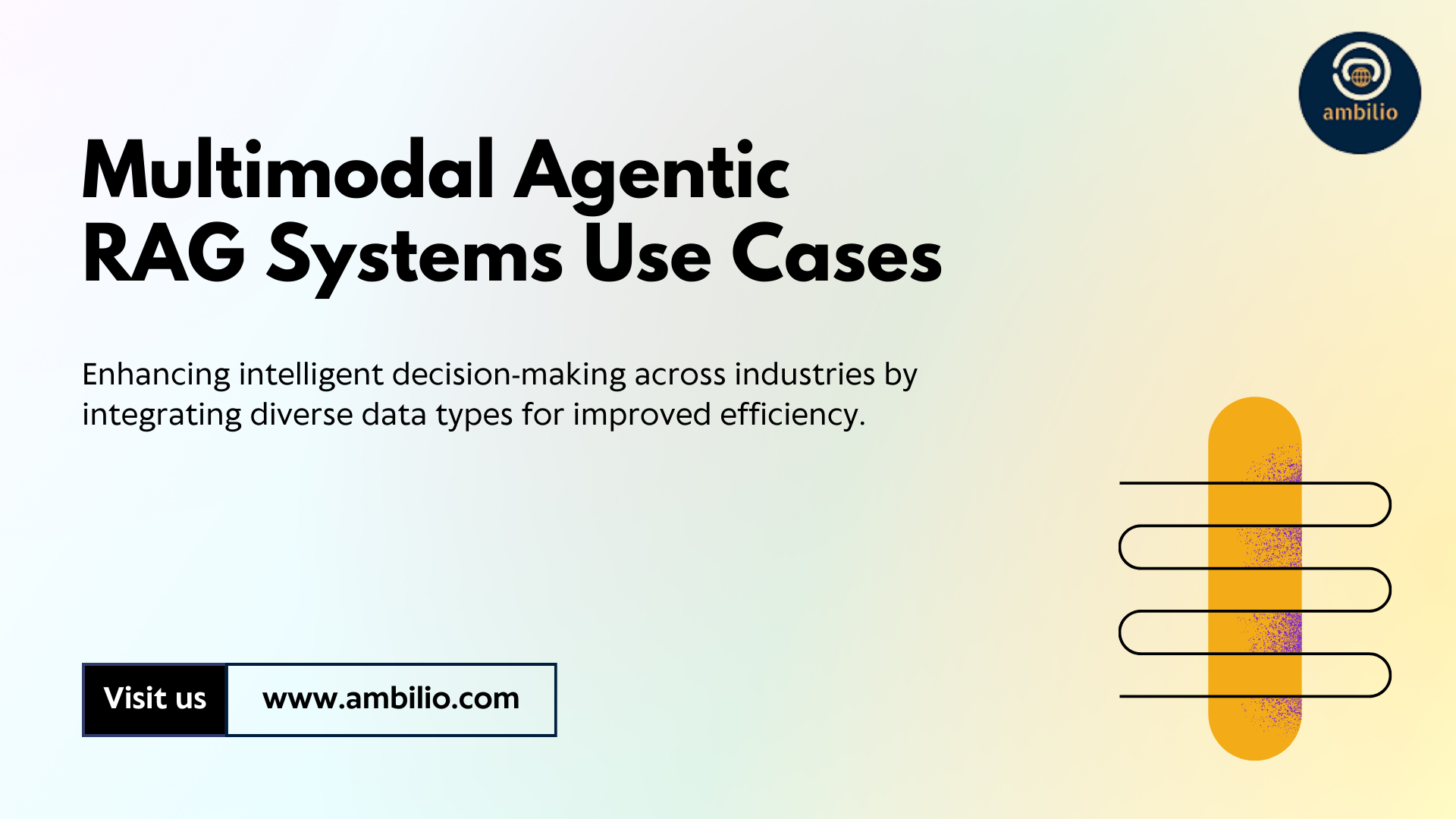 Multimodal Agentic RAG Systems Use Cases